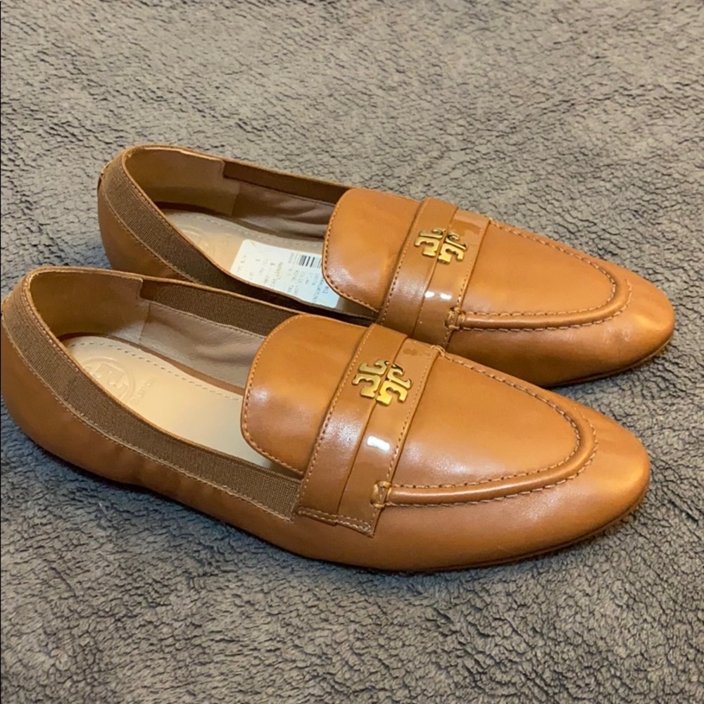 Tory Burch women’s  leather loafer shoes size 6.5